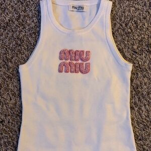 Miumiu Tank shirt